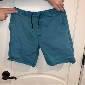 Teal Surf Shorts